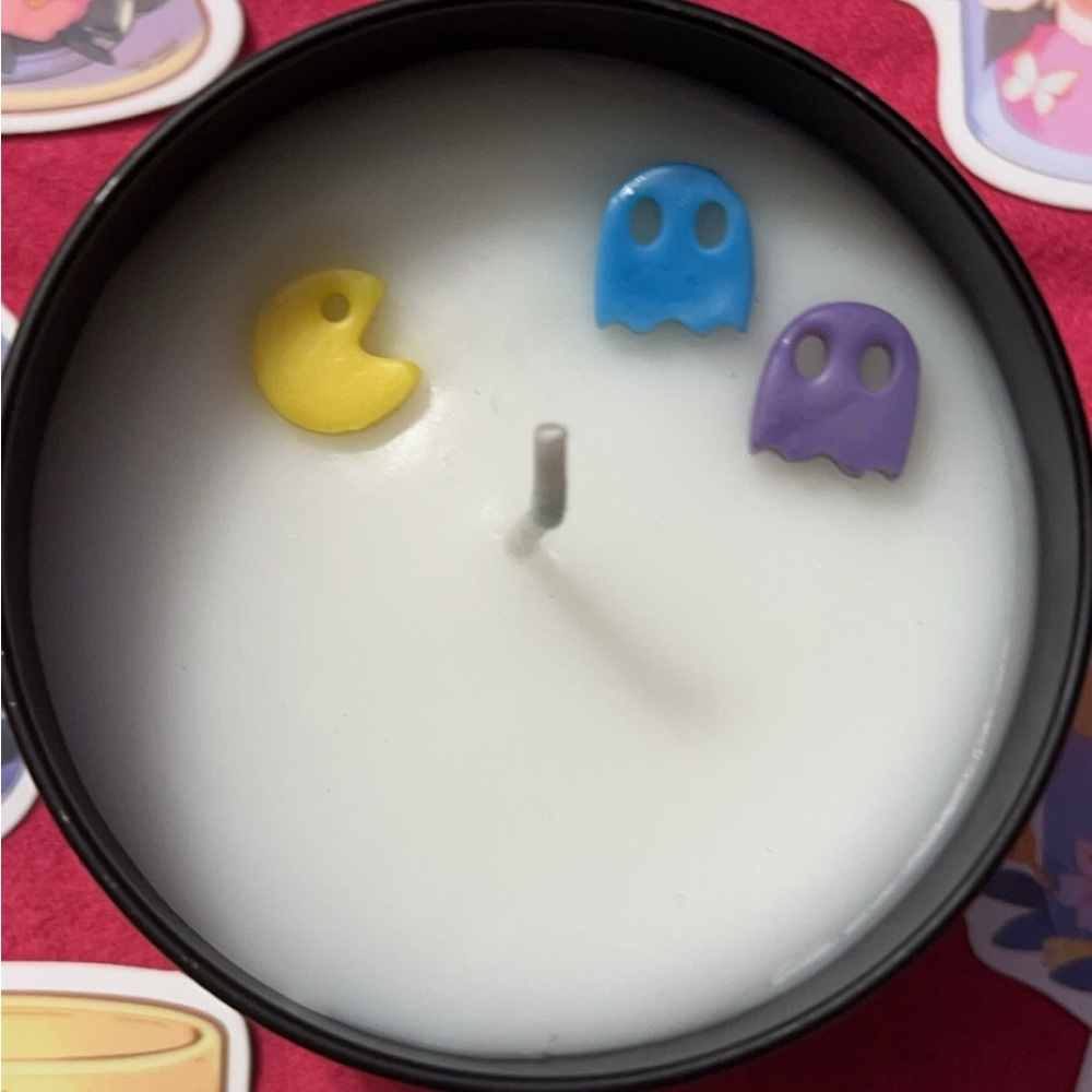 PAC man candle